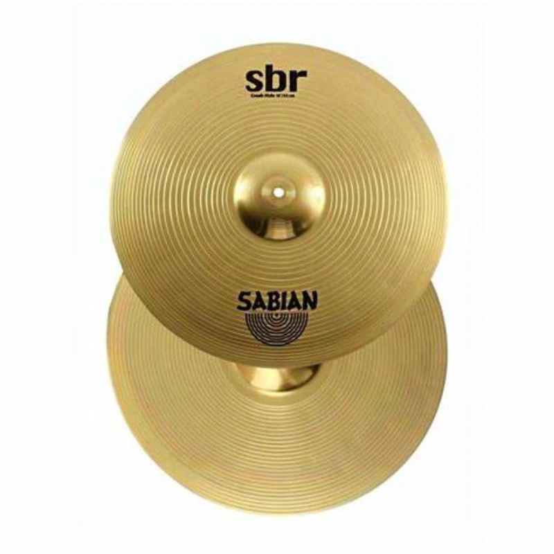 Set de Platillos Sabian 14" Hi Hats y 18" Crash Ride - Imagen 2