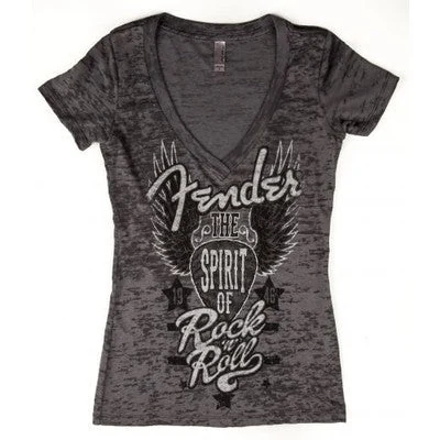 Playera Gris Mujer Spirit of Rock