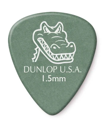 Plumilla Dunlop Gator Grip Verde 1.5