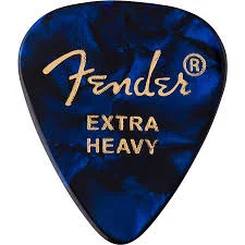 Plumilla Fender Blue Moto, Extra He
