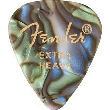 Plumilla Fender Extra Heavy Abalon