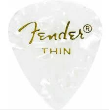 Plumilla Fender Moto Blanca Fina
