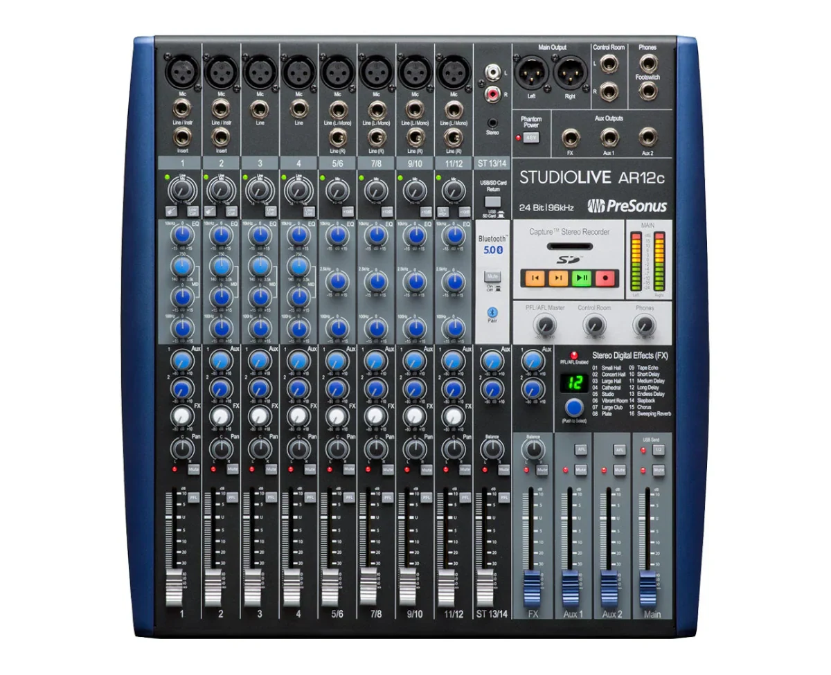 Mezcladora Analógica Presonus AIR12C Studiolive