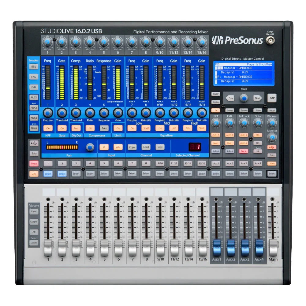 Mezcladora Digital Presonus Studiolive Classic 16.0.2 USB