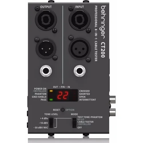 Probador de Cables Behringer CT200