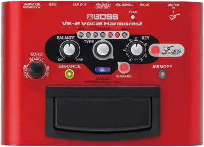 Procesador BOSS Armonizador para Voz VE-2
