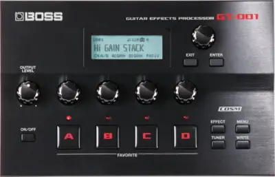 Procesador de Efectos BOSS para Guitarra