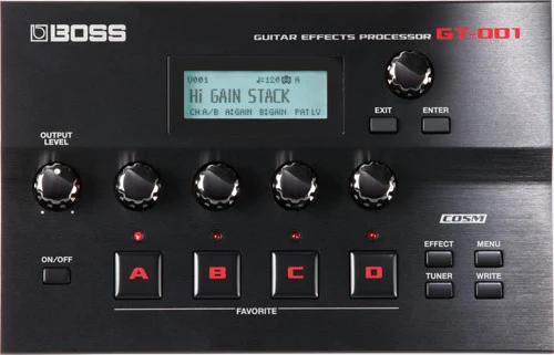 Procesador de Efectos BOSS para Guitarra