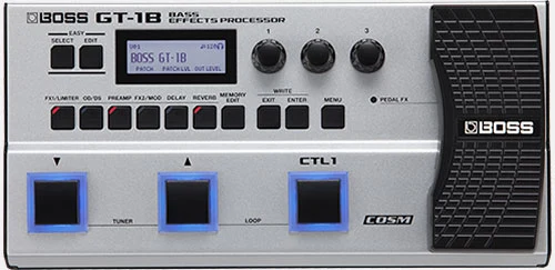 Procesador de Efectos BOSS GT-1B para Bajo