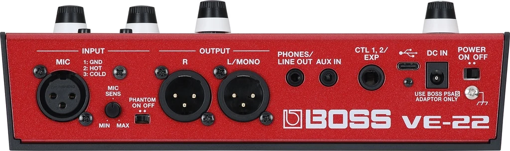 Procesador de Voz BOSS Vocal Performer VE-22 - Imagen 2