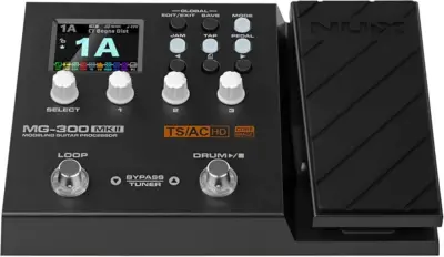 Procesador NUX MG-300 para guitarra
