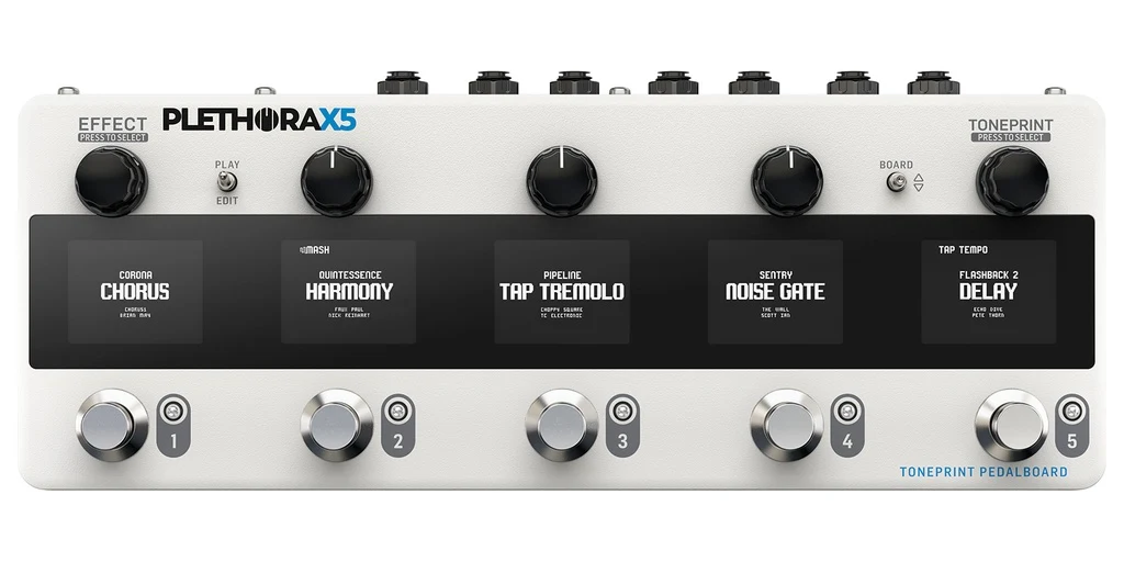 Procesador para guitarra TC Electronic Plethora X5 - Multiefectos modular