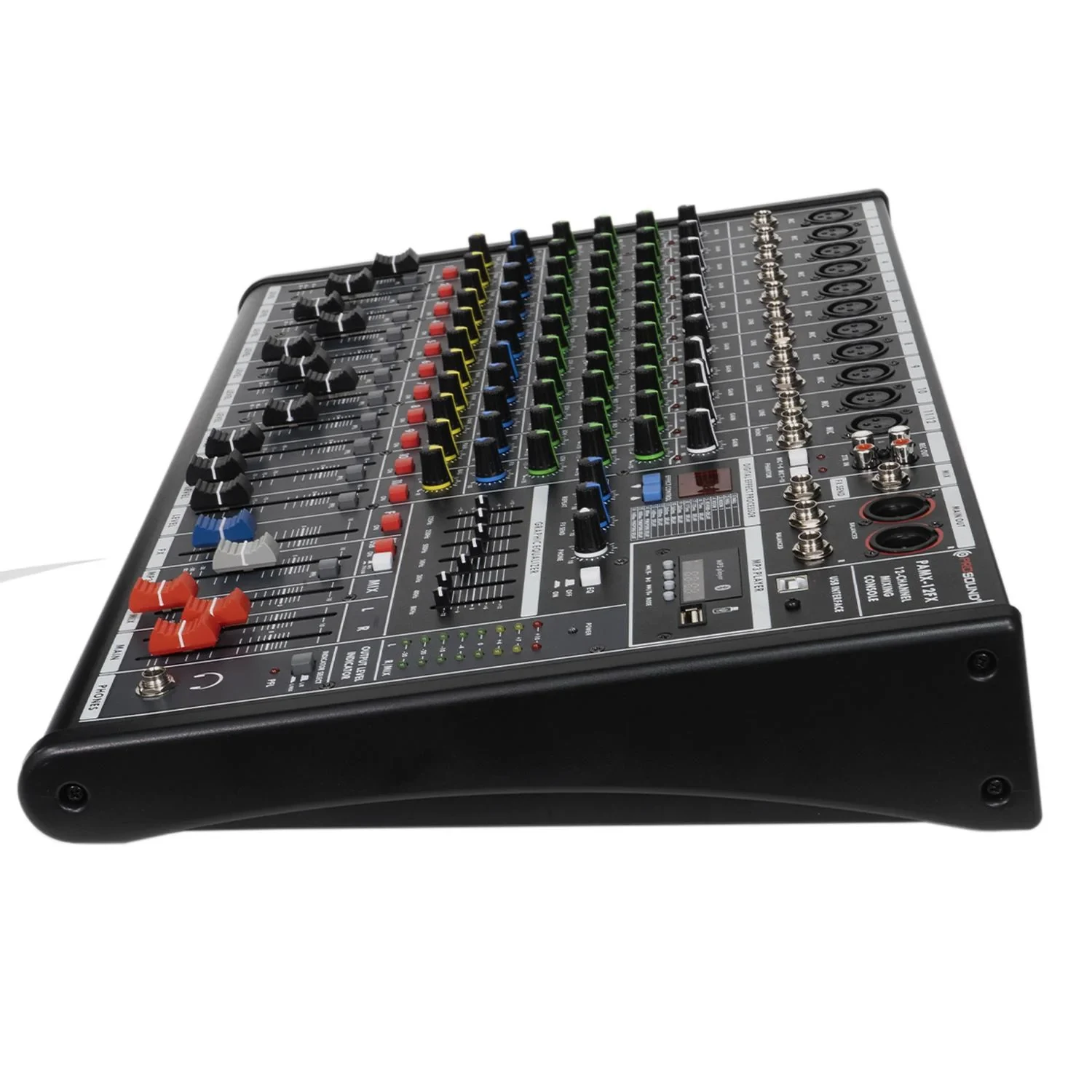 Mezcladora ProSound PAMX-12FX de 12 Canales con Bluetooth y USB - Imagen 4