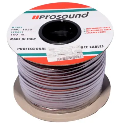 Rollo de Cable para Micrófono PROSOUND PMC1050