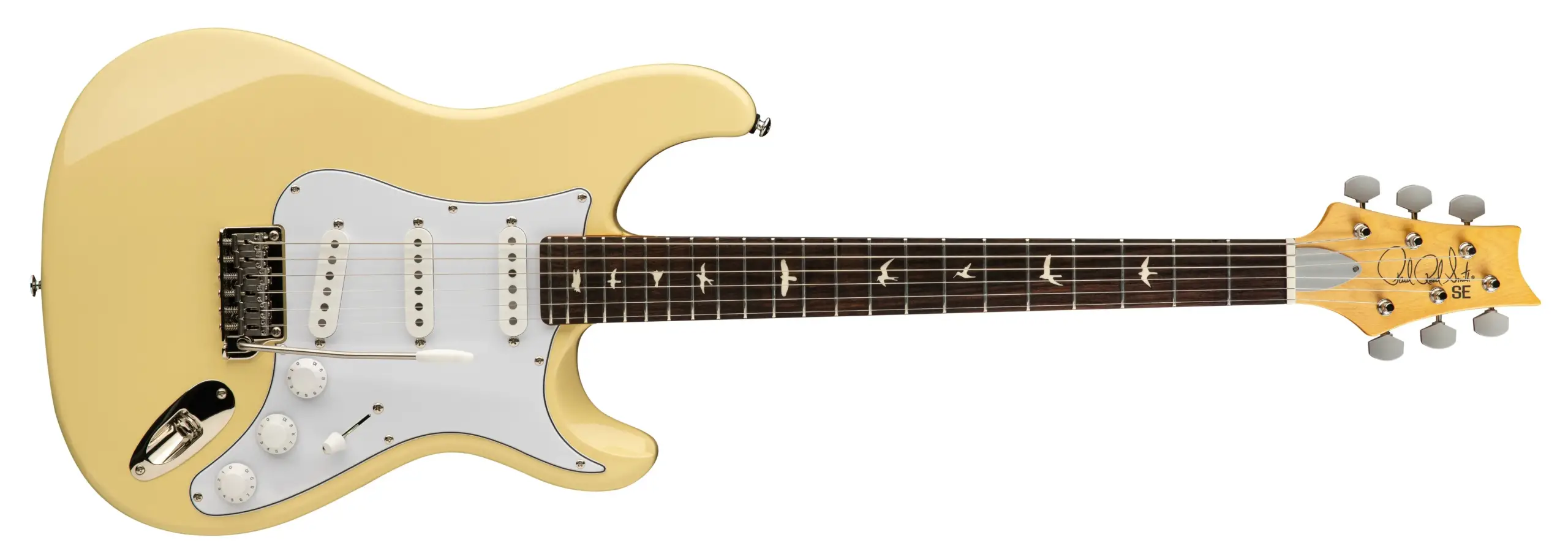 Guitarra eléctrica PRS SE Silver Sky Moon White