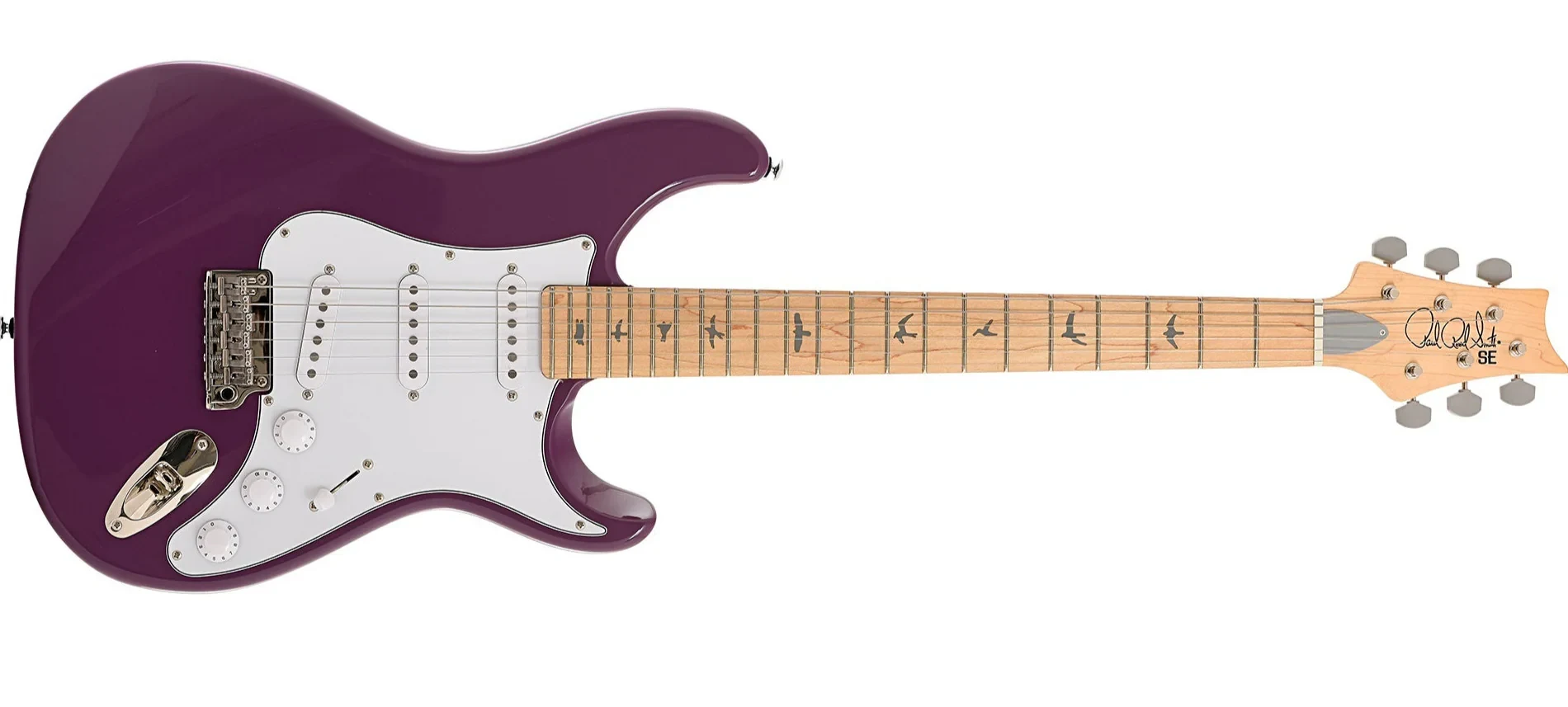 Guitarra eléctrica PRS SE Silver Sky Maple Summit Purple