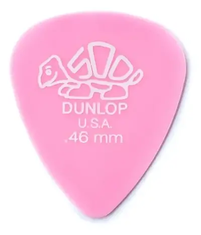 Púa Dunlop Delrin 500 0.46 Rosa