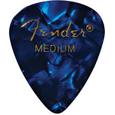 Pua Fender Blue Moto Gross Medium, Forma 351