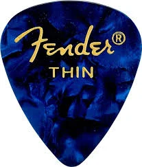 Pua Fender Blue Moto Grosor Delgado, Forma 351