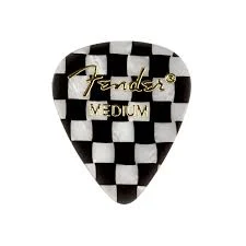 Pua Fender Checker Mediana de Celuloide