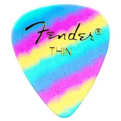 Pua Fender Rainbow Thin Celluloid