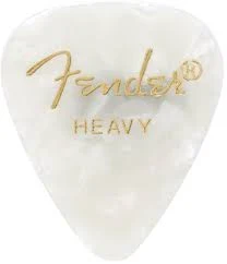 Pua Fender White Moto Gross Heavy, Forma 351