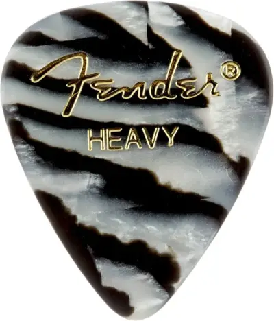 Pua Fender Zebra Hvy Celluloide