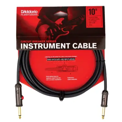 Cable Planet Waves PW-AGL-10 con Interruptor de Corte de 3 m