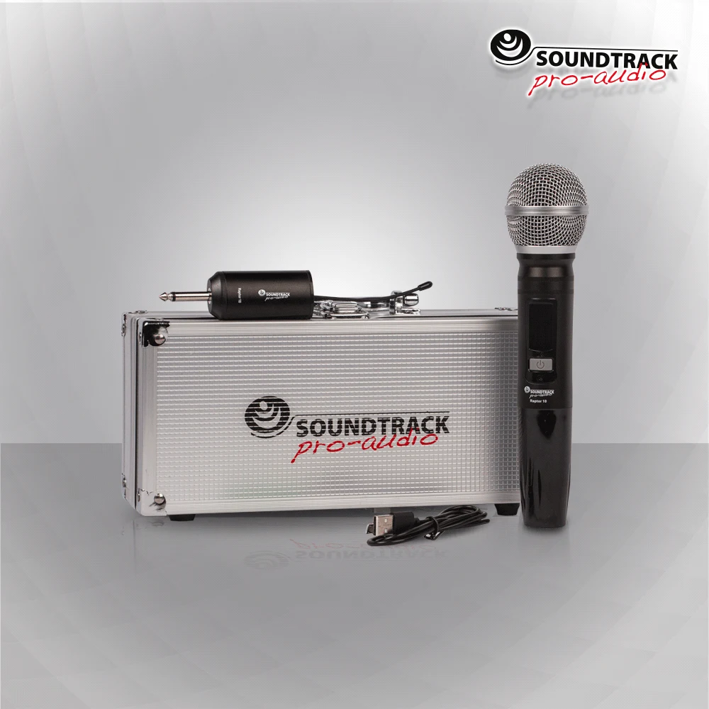 Micrófono Inalámbrico Raptor 10 UHF Recargable