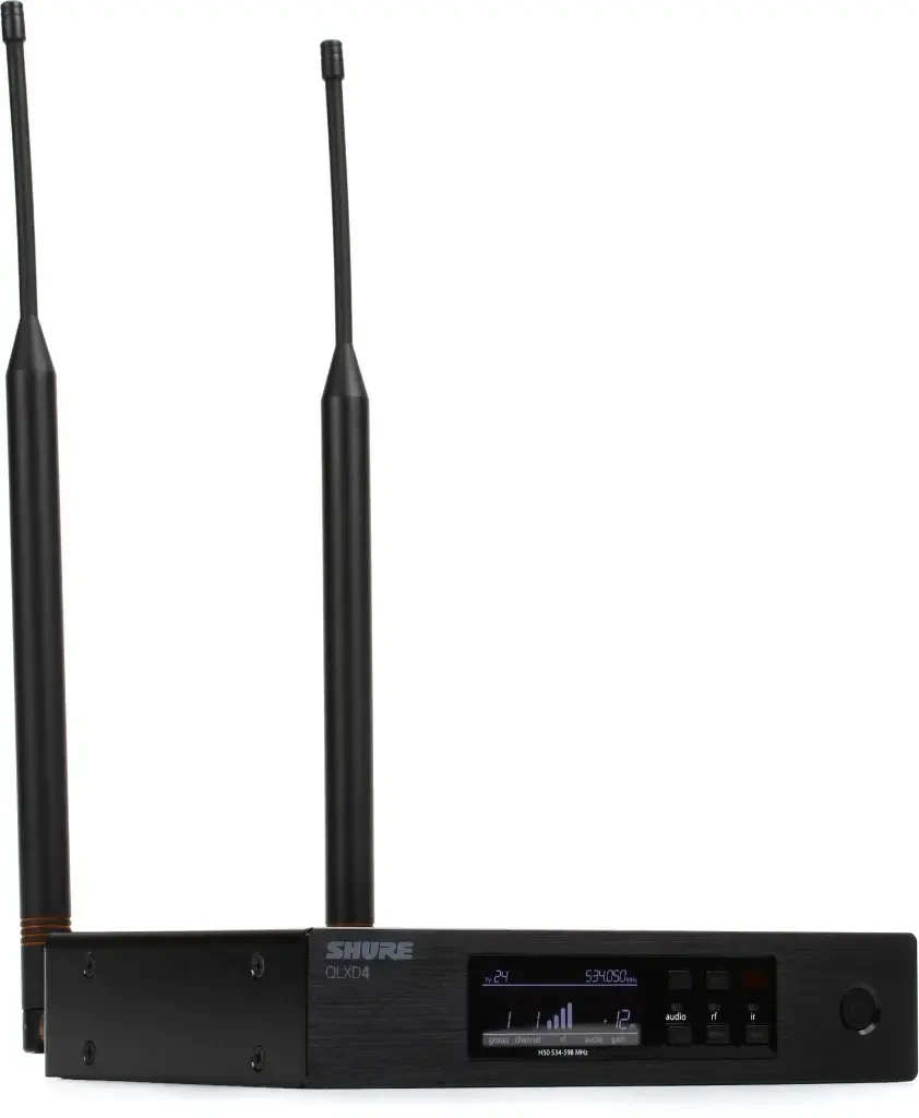 Receptor digital inalámbrico Shure QLXD4