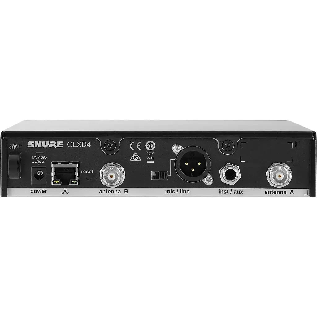 Receptor digital inalámbrico Shure QLXD4 - Imagen 4