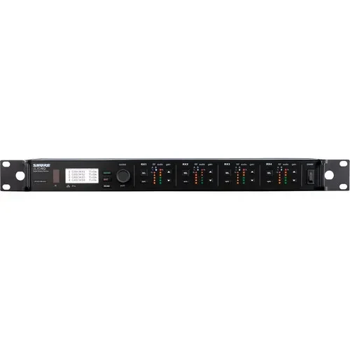 Receptor Inalámbrico Digital Cuádruple Shure ULXD4Q