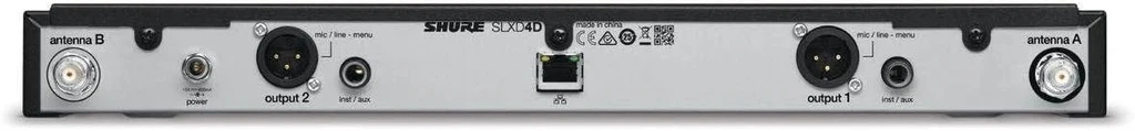 Receptor Inalámbrico Digital Doble Shure SLXD4D - Imagen 2