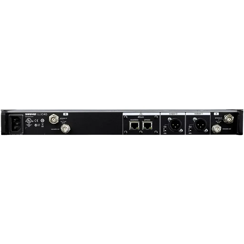 Receptor inalámbrico digital doble Shure ULXD4D - Imagen 5