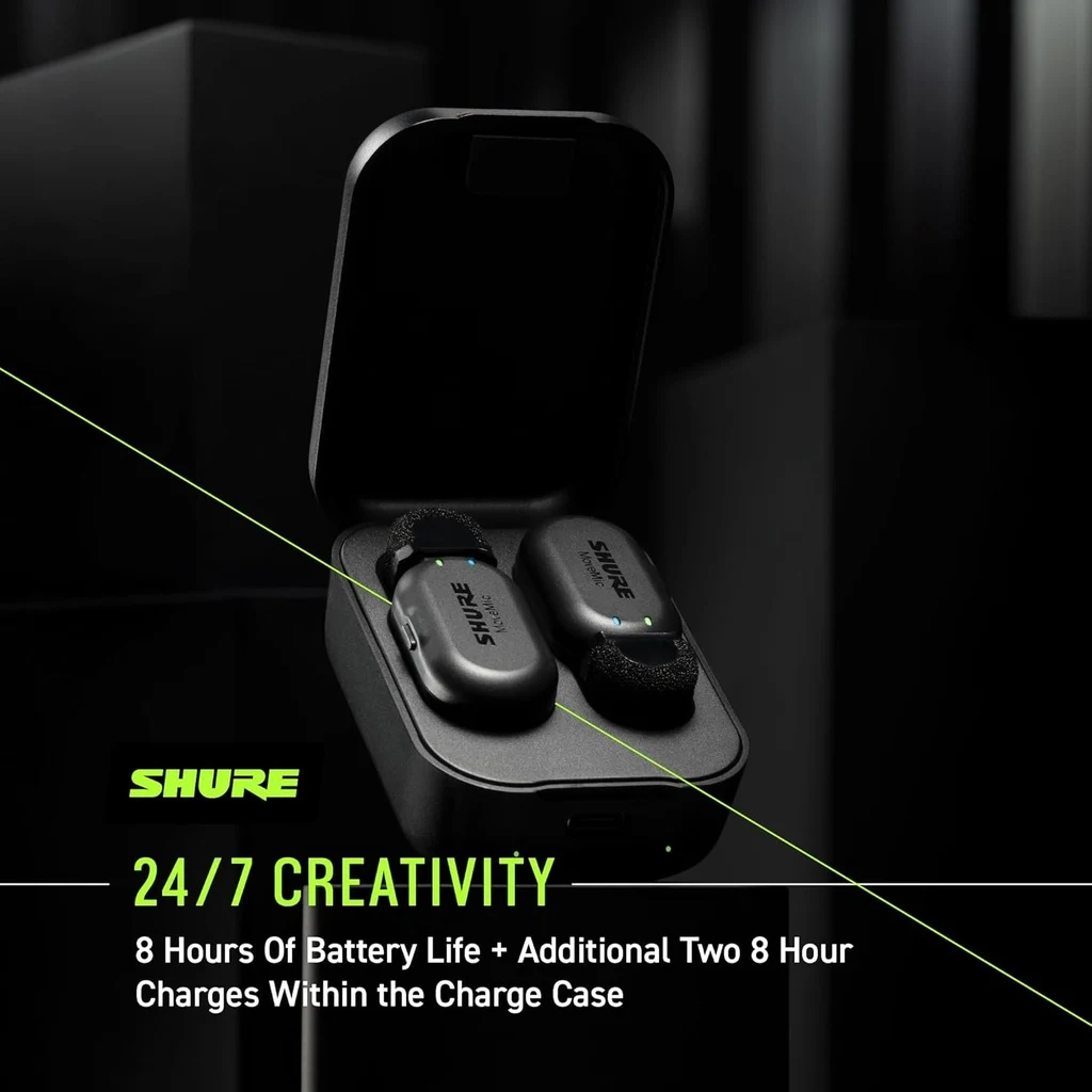 Receptor Inalámbrico Shure MV-R para Micrófonos Lavalier MoveMic - Imagen 5