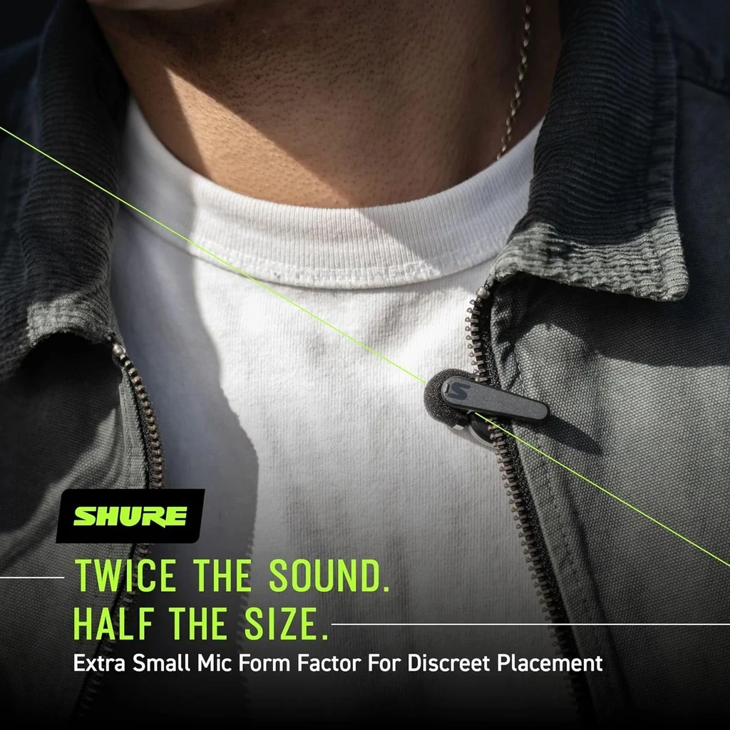 Receptor Inalámbrico Shure MV-R para Micrófonos Lavalier MoveMic - Imagen 7
