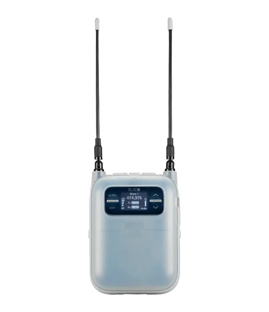 Receptor Inalámbrico Portátil Shure SLXD5-G58 - Imagen 3