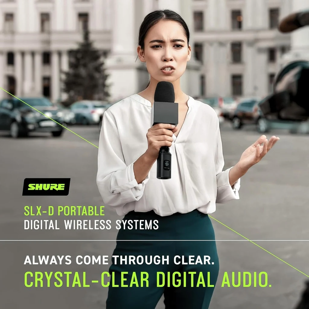 Receptor Inalámbrico Shure SLXD3-G58 - Imagen 8