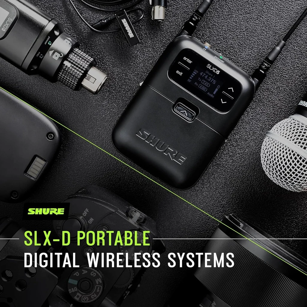 Receptor Inalámbrico Shure SLXD3-G58 - Imagen 9