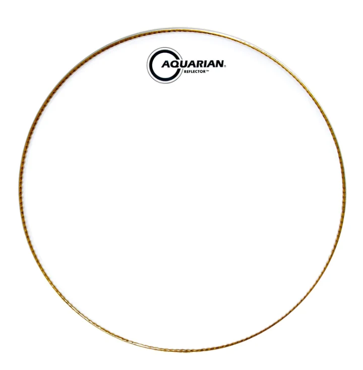 Parche Aquarian Reflector Ice White de 13"