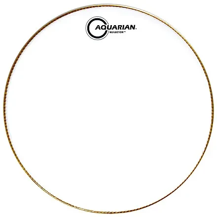 Parche Reflector Blanco Aquarian de 18"