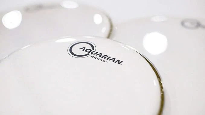 Parche Reflector Blanco Aquarian de 18" - Imagen 2