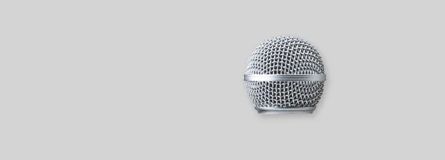 Rejilla metálica para micrófono Shure SM58LC