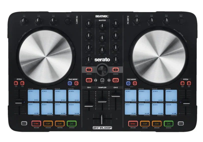 Controlador para DJ USB Reloop BeatMix 2