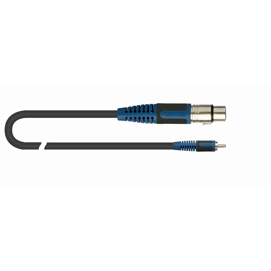 Cable adaptador XLR hembra a RCA macho QuikLok