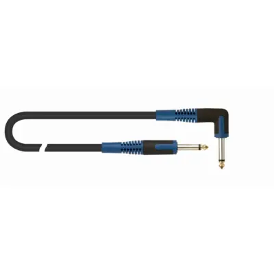 Cable Quiklok RKSI/205-9 para Instrumento Plug de Ángulo a Plug 6.3 Mono
