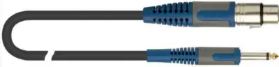 Cable para micrófono XLR hembra a plug mono 6.3 mm Quiklok RKSM/300