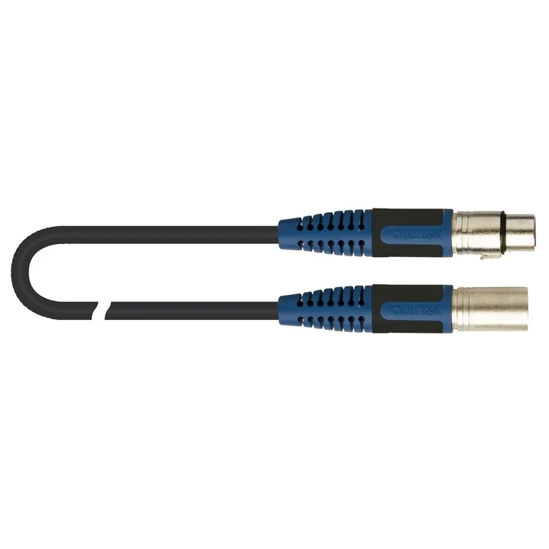 Cable para micrófono XLR macho a XLR hembra QuikLok