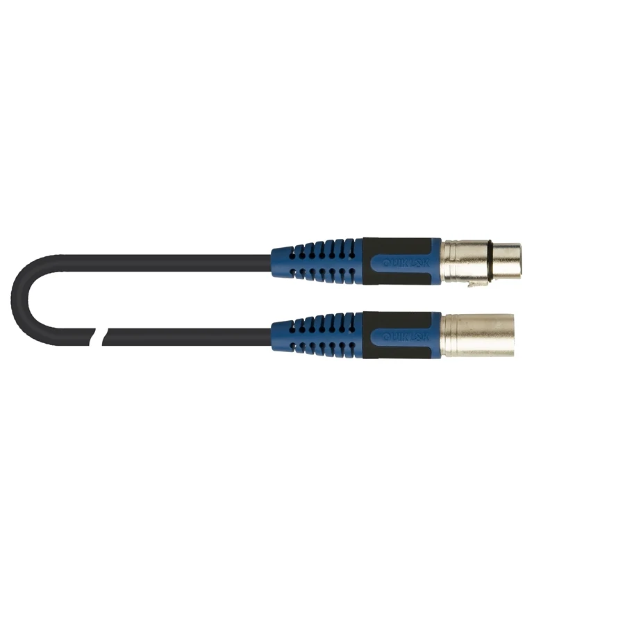 Cable para micrófono XLR macho a XLR hembra QuikLok RKSM/340-4.5