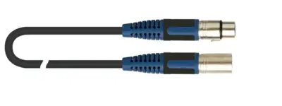Cable para micrófono XLR macho a XLR hembra QuikLok